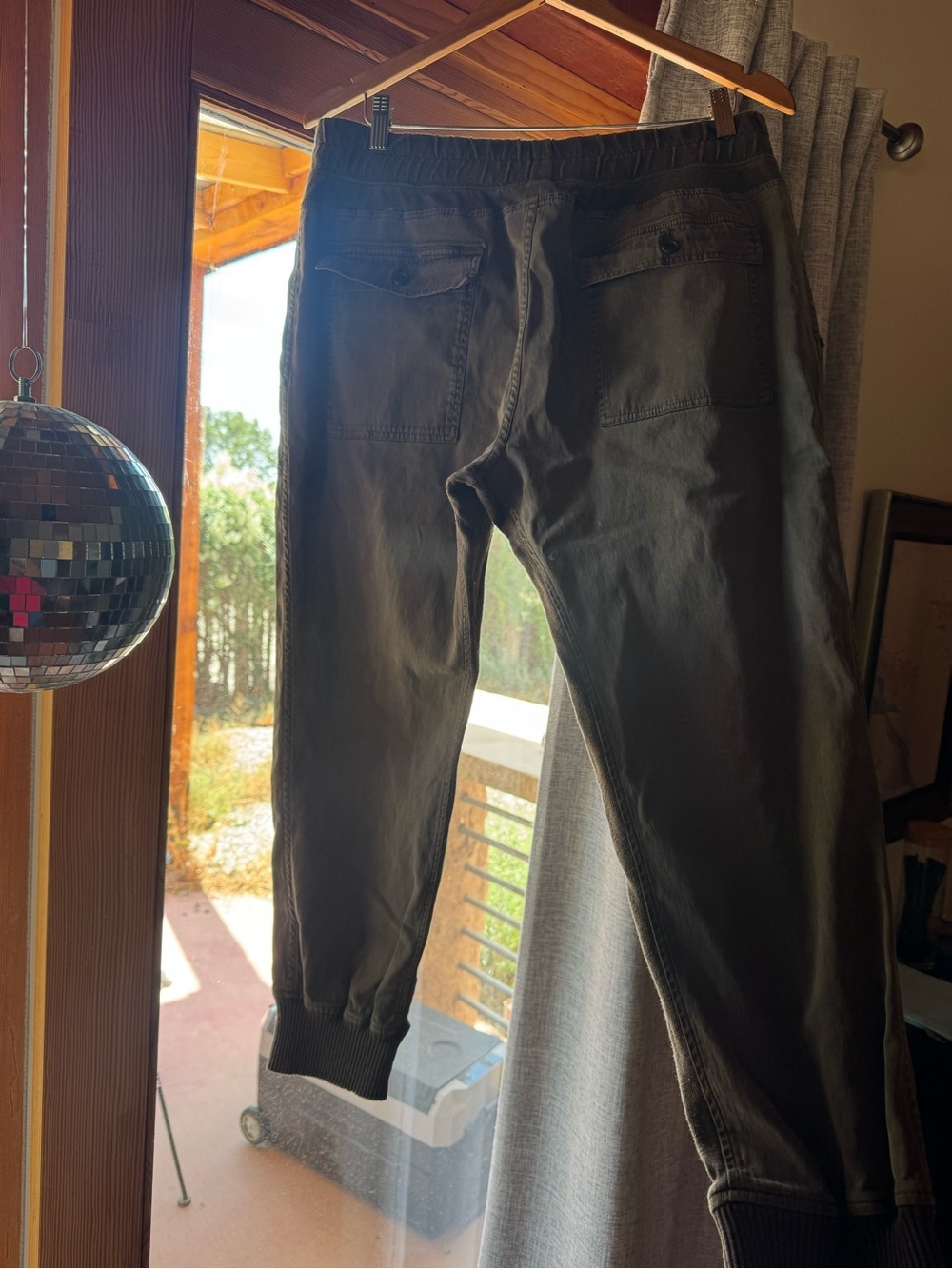 NWT James Perse mixed media pant // sz 4 - Picture 2 of 5